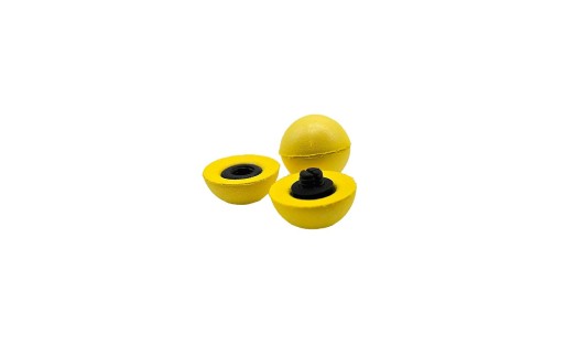Indicateur DEVAUX Vis Boule Jaune - Pêche à la Mouche
