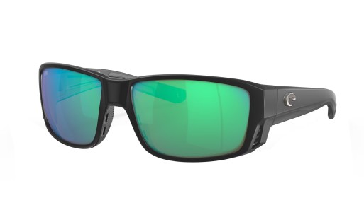 Lunettes polarisantes COSTA Tuna Alley Matte Black 580G Green Mirror