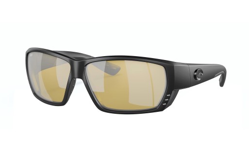 Lunettes polarisantes COSTA Tuna Alley Blackout 580P Silver Mirror Sunrise